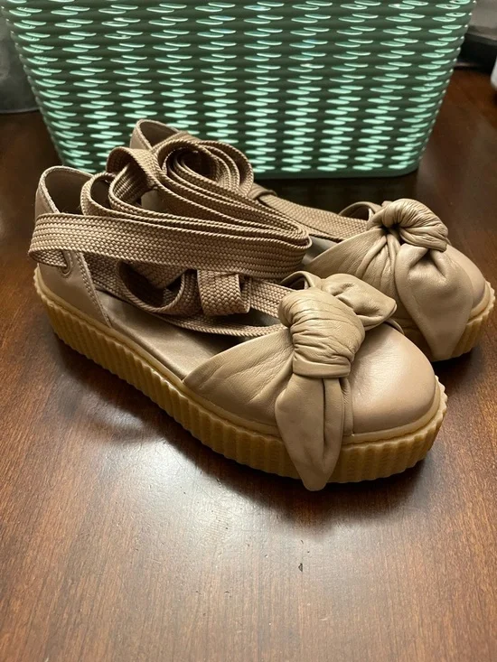 Puma fenty ballet bow platform sandals - Picture 4 of 8